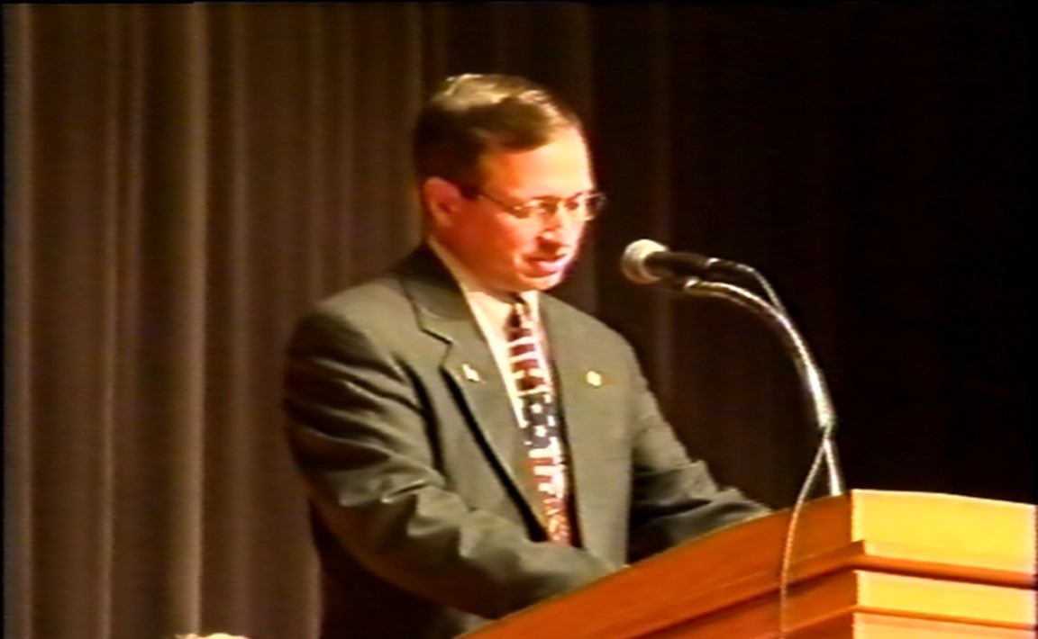 Rep. Samuel E. Rohrer with Chief Justice Roy Moore