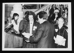 Rally to Support Women's and Children's Budget of 1986