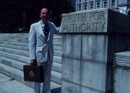 Member Photo on Capitol Steps