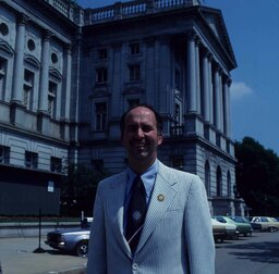 Member Photo in Front of Capitol