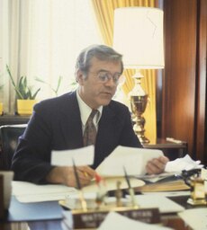 Matthew Ryan in his office