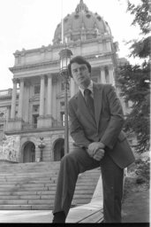 Capitol Steps, Portrait, Pennsylvania State Capitol Building