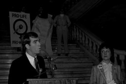 Pro Life Rally, Speaking, Rotunda, Supporters