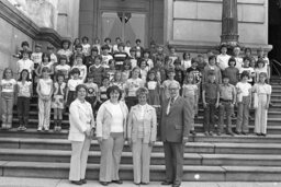 Group Photo, Capitol Steps, Pennsylvania State Capitol Building, School Children