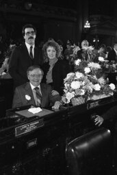 Swearing In Day, House Floor Seated, Family