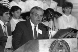 Art Exhibit (Rotunda Ceremony), Representative Ryan Speaking in the Rotunda, House Floor, School Children