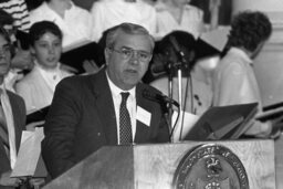 Art Exhibit (Rotunda Ceremony), Representative Ryan Speaking in the Rotunda, School Children