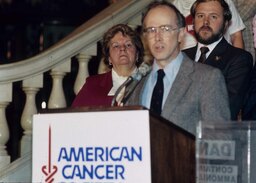 American Cancer Society Rally in Main Rotunda, Members