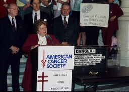 American Cancer Society Rally in Main Rotunda, Members