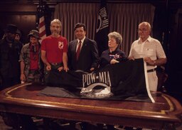 Group Photo, POW MIA Flag Presentation, Governor's Reception Room, Members