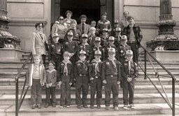 Scout Troop Group Photo, Scout Group