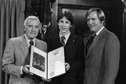 Citation Presentation in Governor's Reception Room, Senate Member