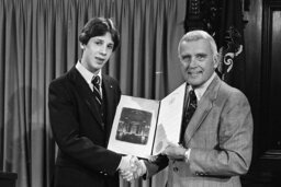 Citation Presentation in Governor's Reception Room, Senate Member