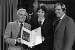 Citation Presentation in Governor's Reception Room, Senate Member