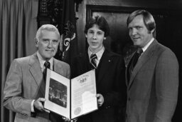 Citation Presentation in Governor's Reception Room, Senate Member