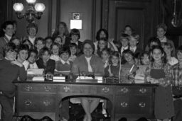 Group Photo in a Representative's Office, Members, Students