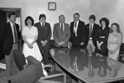 Photo Op, Students Visit the Capitol, Members, Senate Member