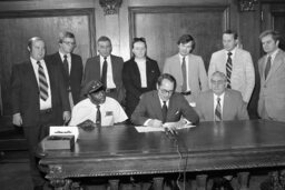 Bill Signing in Governor's Reception Room, Members