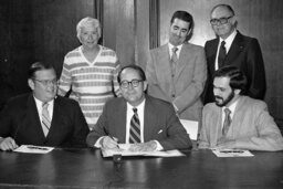 Bill Signing in Governor's Reception Room, Members, Senate Members