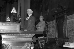 Group Photo, John Harris Presentation on the House Floor, Members, Speaker's Office