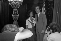 Group Photo in the Governor's Reception Room, Miss Pennsylvania