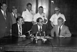 Citation Presentation in Governor's Reception Room, Members, Senate Members