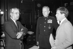 US Marines Reception in the Speaker's Office, Members, Military