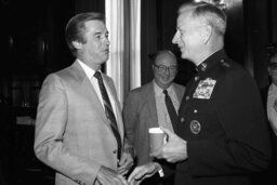 US Marines Reception in the Speaker's Office, Members, Military