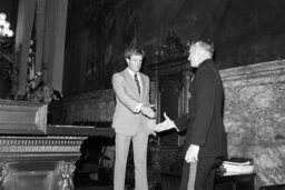 Reception, US Marines Guest on the House Floor, Members, Military, Speaker's Rostrum