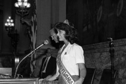 Citation Presentation to Miss Teenage Pennsylvania, Members, Speaker's Rostrum