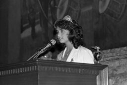 Citation Presentation to Miss Teenage Pennsylvania, Speaker's Rostrum