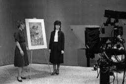 Art Exhibit presentation in Republican's TV Studio, Television: House Republican Public Information Office