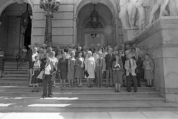Group Photo on Capitol Steps, Capitol and Grounds, Members, Senior Citizens