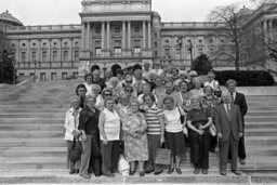 Group Photo on Capitol Steps, Capitol and Grounds, Members, Senior Citizens