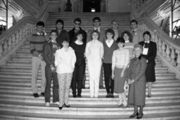 Group Photo in the Main Rotunda, Members, Students