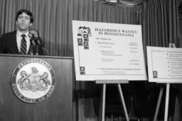 Press Conference on Hazardous Waste in PA, Members, Press Room