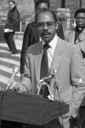 Rally on the Capitol Steps, Anti Apartheid Rally, Capitol and Grounds, Members