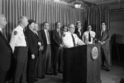 Press Conference by the Crimes and Corrections Committee, Members, Press Room