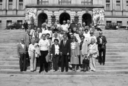 Group Photo on Capitol Steps, Capitol and Grounds, Members, Senior Citizens