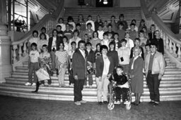 Group Photo in Main Rotunda, Members, Students