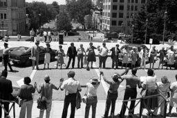 Rally on Capitol Steps, Rally on Hands on Hunger, Capitol and Grounds, Members