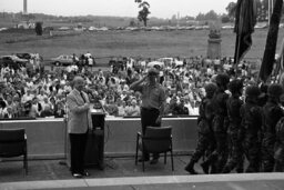 PA's Gettysburg Monument Ceremony, Audience, Color Guard, Members, Park Ranger