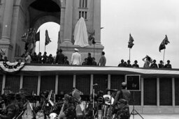 PA's Gettysburg Monument Ceremony, Army Band, Color Guard, Members, Military, PA's Memorial Monument in Gettysburg