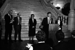 Press Conference in Main Rotunda, Guests, Members