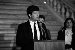 Press Conference in Main Rotunda, Guests, Members