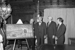 Press Conference in Main Rotunda, Guests, Members