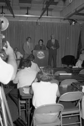 Press Conference in House's Press Room, Guests, Members