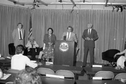 Press Conference in House's Press Room, Guests, Members