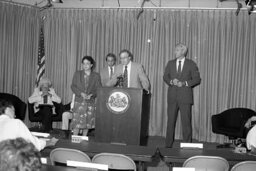 Press Conference in House's Press Room, Guests, Members