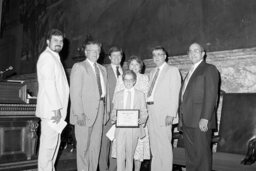 Award Presentation by Governor, Guests, Members, Speaker's Rostrum, Students